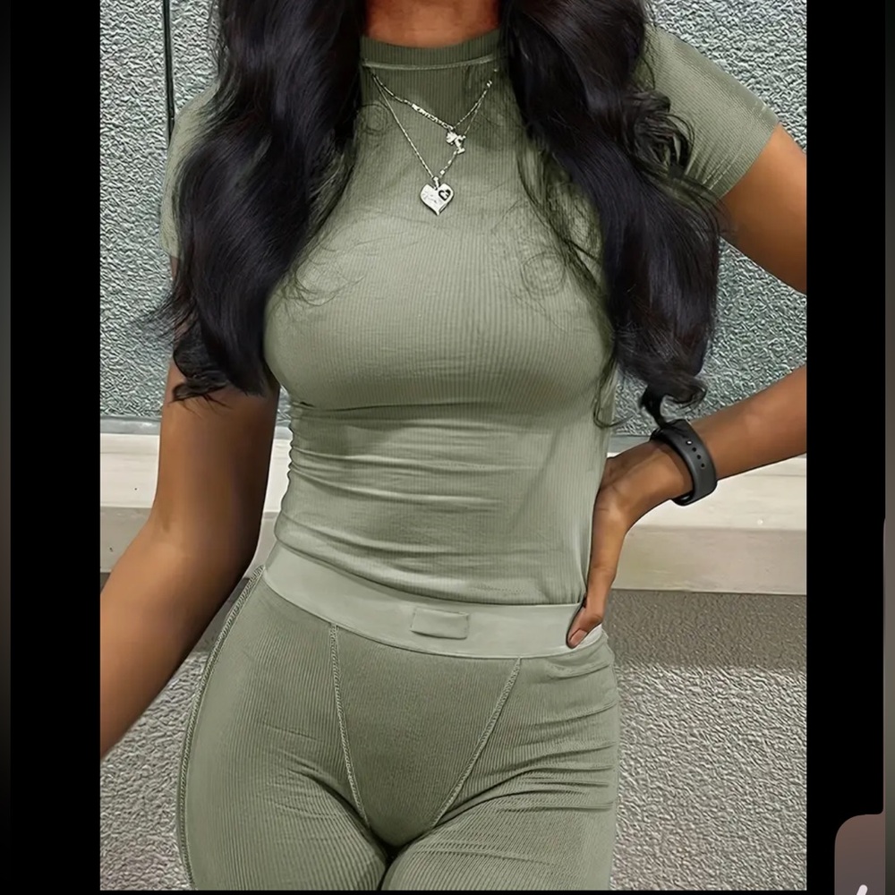 Temu | T-Shirt and Boxer Shorts Lounge Set